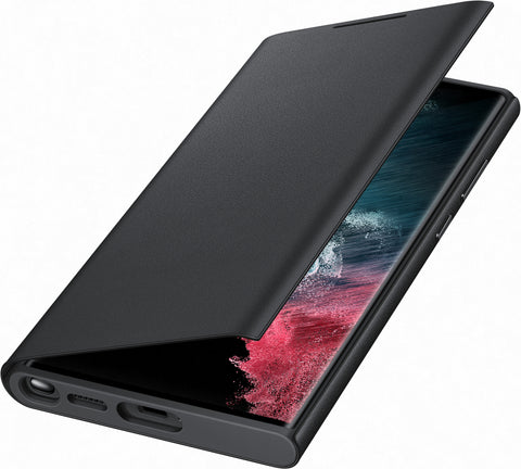 Samsung SM-S908B Galaxy S22 Ultra LED View Cover - EF-NS908PBEGEE - Black