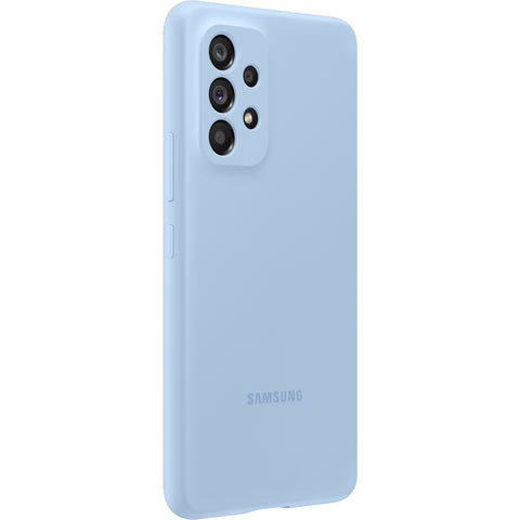 Samsung SM-A536B Galaxy A53 5G Silicone Cover - EF-PA536TLEGWW - Blue