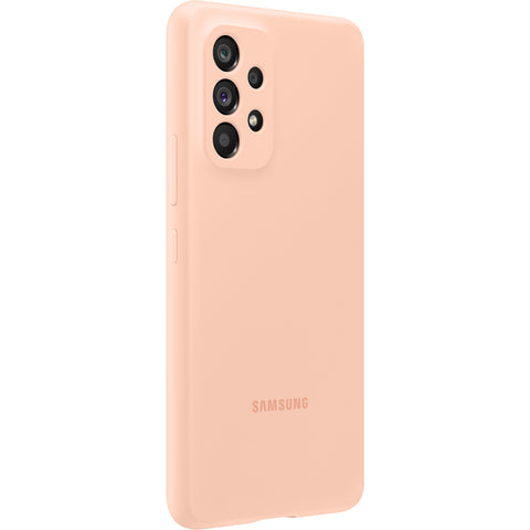 Samsung SM-A536B Galaxy A53 5G Silicone Cover - EF-PA536TPEGWW - Peach