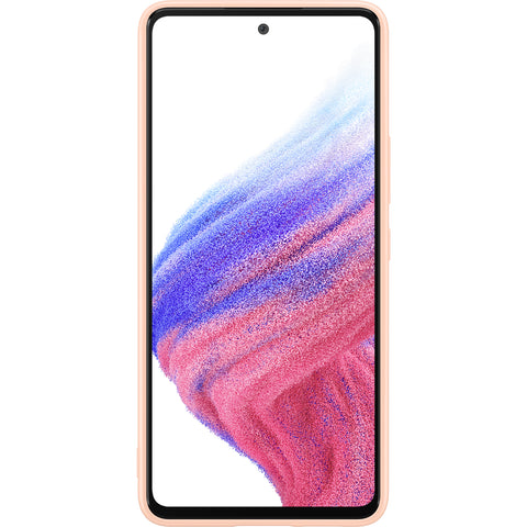 Samsung SM-A536B Galaxy A53 5G Silicone Cover - EF-PA536TPEGWW - Peach