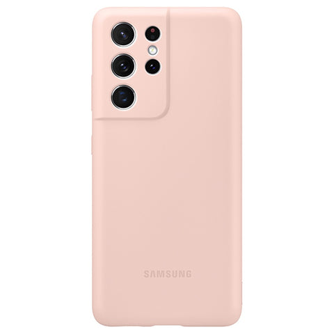 Samsung SM-G998B Galaxy S21 Ultra Silicone Cover - EF-PG998TPEGWW - Pink