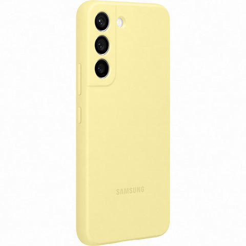 Samsung SM-S901B Galaxy S22 Silicone Cover - EF-PS901TYEGWW - Yellow