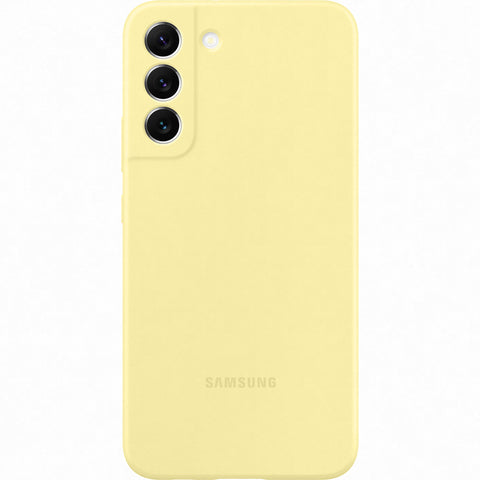 Samsung SM-S906B Galaxy S22 Plus Silicone Cover - EF-PS906TYEGWW - Yellow