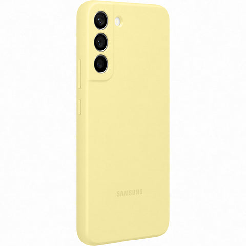 Samsung SM-S906B Galaxy S22 Plus Silicone Cover - EF-PS906TYEGWW - Yellow