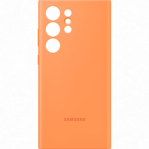 Samsung SM-S918B Galaxy S23 Ultra Silicone Cover - EF-PS918TOEGWW - Orange