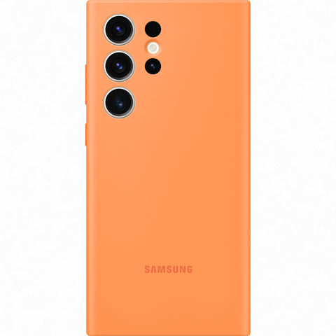 Samsung SM-S918B Galaxy S23 Ultra Silicone Cover - EF-PS918TOEGWW - Orange