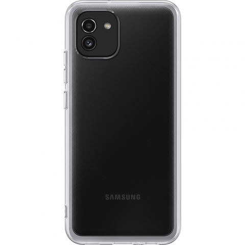 Samsung SM-A035G Galaxy A03 Soft Clear Cover - EF-QA036TTEGEU - Transparant