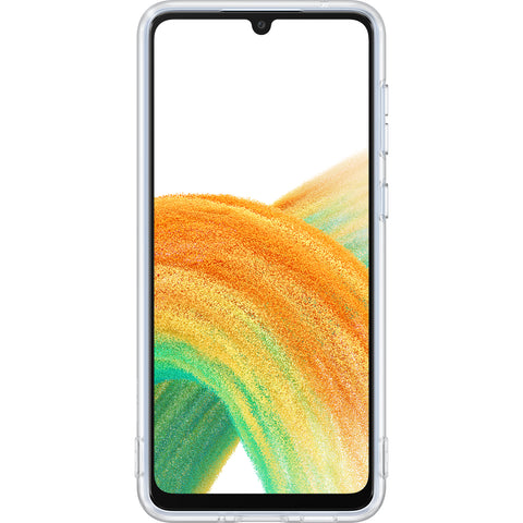 Samsung SM-A336B Galaxy A33 5G Soft Clear Cover - EF-QA336TTEGWW - Transparant