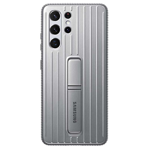 Samsung SM-G998B Galaxy S21 Ultra Protective Standing Cover - EF-RG998CJEGWW - Silver