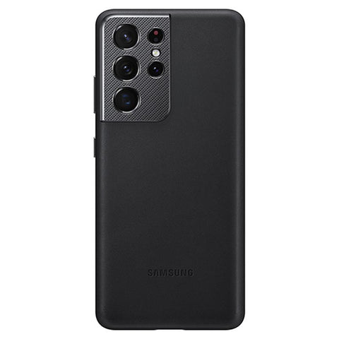 Samsung SM-G998B Galaxy S21 Ultra Leather Cover - EF-VG998LBEGWW - Black