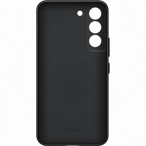 Samsung SM-S901B Galaxy S22 Leather Cover - EF-VS901LBEGWW - Black