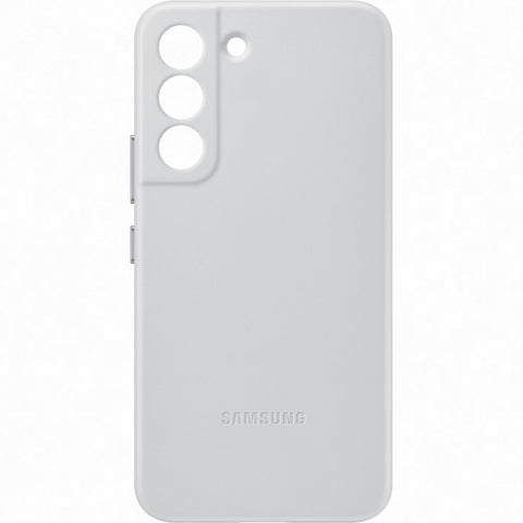 Samsung SM-S901B Galaxy S22 Leather Cover - EF-VS901LJEGWW - Grey
