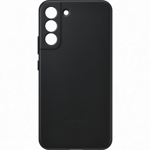 Samsung SM-S906B Galaxy S22 Plus Leather Cover - EF-VS906LBEGWW - Black