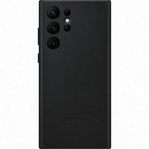 Samsung SM-S908B Galaxy S22 Ultra Leather Cover - EF-VS908LBEGWW - Black