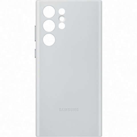 Samsung SM-S908B Galaxy S22 Ultra Leather Cover - EF-VS908LJEGWW - Light Grey