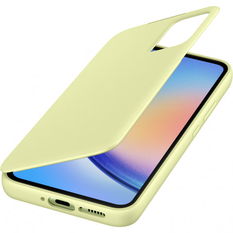 Samsung SM-A346B Galaxy A34 Smart Clear View Cover - EF-ZA346CGEGWW - Lime