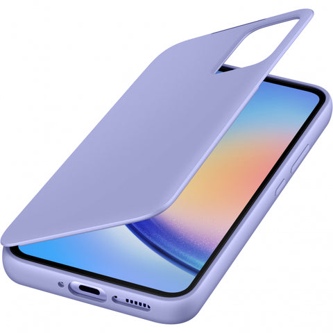 Samsung SM-A346B Galaxy A34 Smart Clear View Cover - EF-ZA346CVEGWW - Purple
