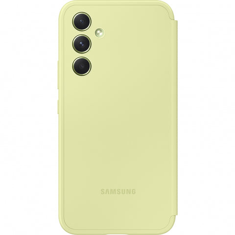 Samsung SM-A546B Galaxy A54 Smart Clear View Cover - EF-ZA546CGEGWW - Lime