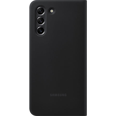 Samsung SM-G990B Galaxy S21 Fan Edition Smart Clear View Cover - EF-ZG990CBEGEE - Black