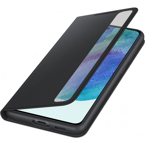Samsung SM-G990B Galaxy S21 Fan Edition Smart Clear View Cover - EF-ZG990CBEGEE - Black