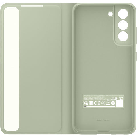 Samsung SM-G990B Galaxy S21 Fan Edition Smart Clear View Cover - EF-ZG990CMEGEE - Green
