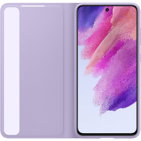 Samsung SM-G990B Galaxy S21 Fan Edition Smart Clear View Cover - EF-ZG990CVEGEE - Lavender