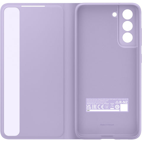 Samsung SM-G990B Galaxy S21 Fan Edition Smart Clear View Cover - EF-ZG990CVEGEE - Lavender