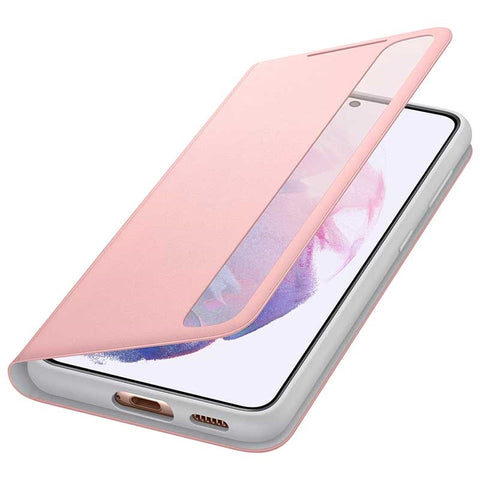 Samsung SM-G991B Galaxy S21 Clear View Cover - EF-ZG991CPEGEE - Pink