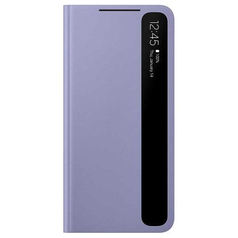 Samsung SM-G991B Galaxy S21 Clear View Cover - EF-ZG991CVEGEE - Violet