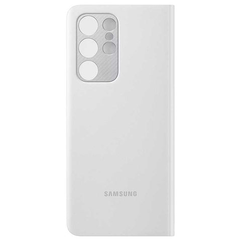Samsung SM-G998B Galaxy S21 Ultra Clear View Cover - EF-ZG998CJEGEE - Light Grey