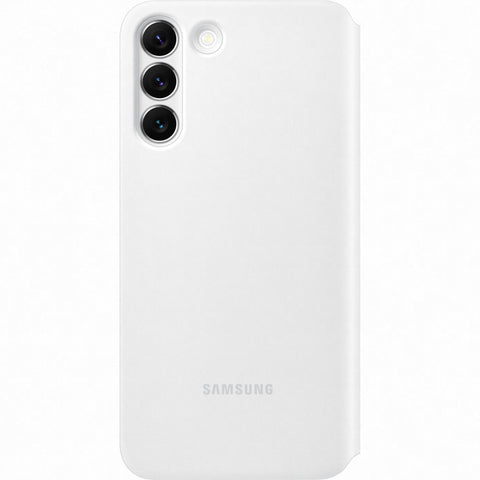 Samsung SM-S906B Galaxy S22 Plus Smart Clear View Cover - EF-ZS906CWEGEE - White