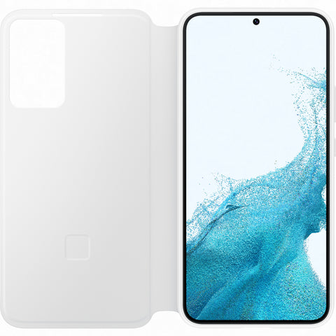 Samsung SM-S906B Galaxy S22 Plus Smart Clear View Cover - EF-ZS906CWEGEE - White