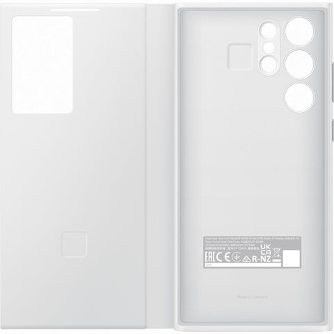 Samsung SM-S908B Galaxy S22 Ultra Smart Clear View Cover - EF-ZS908CWEGEE - White