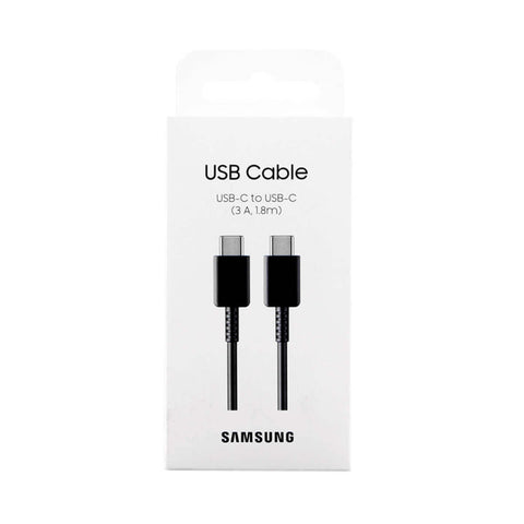 Samsung Type-C To Type-C USB Cable - 3A - 1.8m - EP-DX310JBEGEU - Black