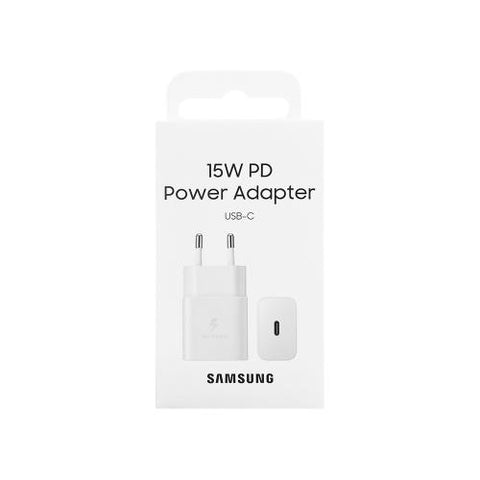 Samsung 15W USB-C Power Adapter - EP-T1510NWEGEU - White