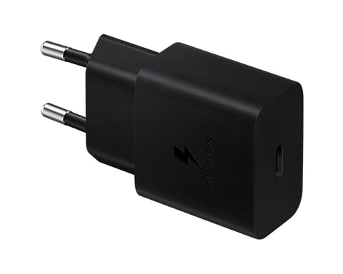 Samsung 15W Power Adapter With USB-C to USB-C Cable - EP-T1510XBEGEU - Black