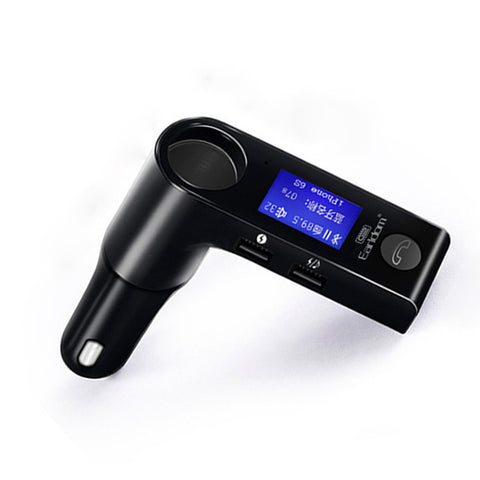 Earldom in-car Wireless Bluetooth Stereo FM Transmitter - M27 - Black