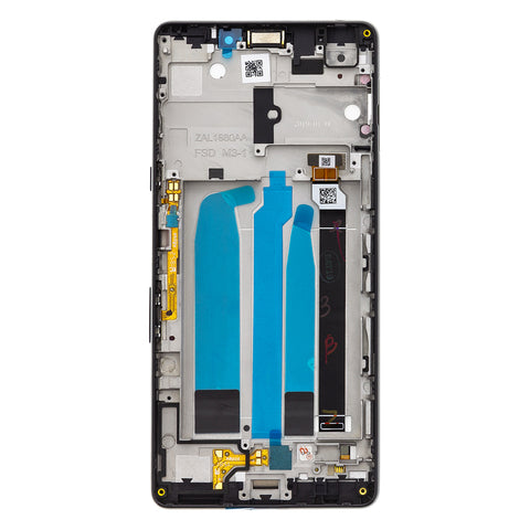 Sony Xperia L3 (L4312, L4332) LCD Display + Touchscreen + Frame - HQ31606848000/U50059221 - Black/Black