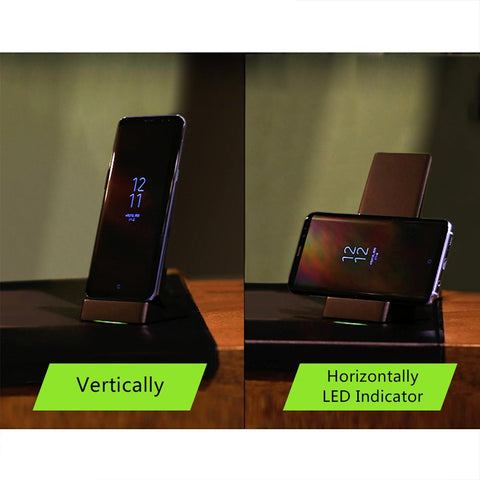 Funxim Fast Charging Wireless Stand Dock - W9 - Matt Black