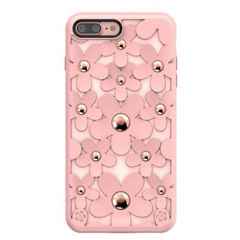 SwitchEasy Apple iPhone 7 Plus/iPhone 8 Plus - Fleur - Rose Pink