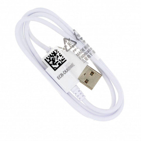 Samsung Micro USB Cable - GH39-02004A - ECB-DU68WE - 0.8m - White