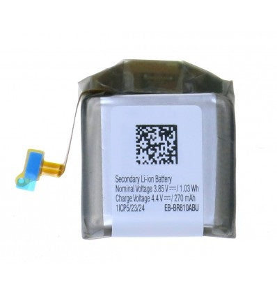 Samsung SM-R810 Galaxy Watch 42mm (WiFi Version)/SM-R815 Galaxy Watch 42mm (4G/LTE Version) Battery - GH43-04857A - EB-BR810ABU - 270 mAh