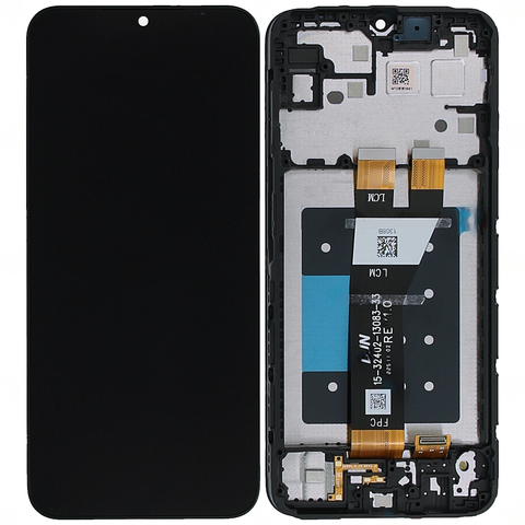 Samsung SM-A146P Galaxy A14 5G LCD Display + Touchscreen + Frame - GH81-23640A/GH81-23315A/GH82-30658A - Black