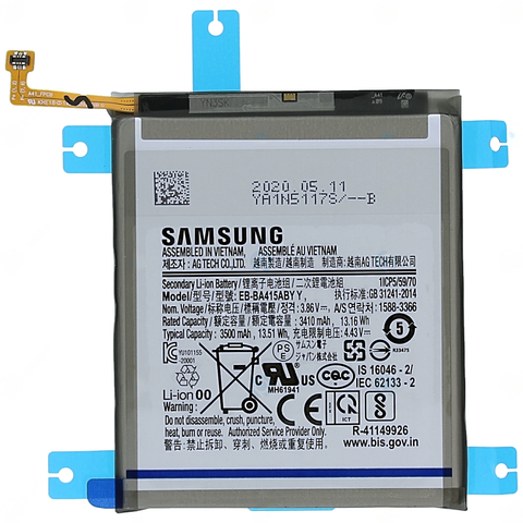 Samsung SM-A415F Galaxy A41 Battery - EB-BA415ABY - 3410mAh