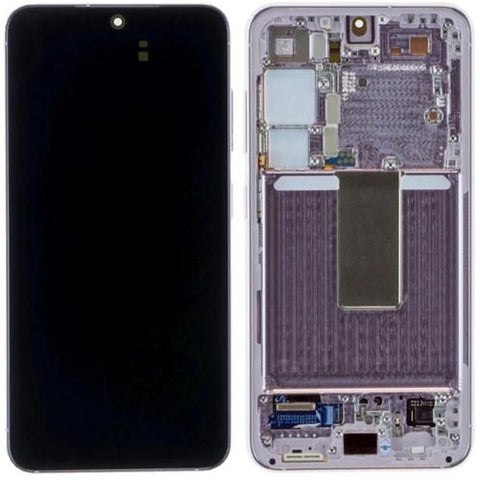 Samsung SM-S916B Galaxy S23 Plus LCD Display + Touchscreen + Frame - GH82-30477D/GH82-30476D/GH82-31123D - Lavender