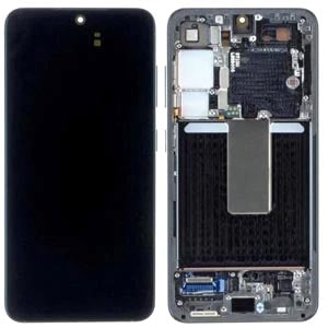 Samsung SM-S916B Galaxy S23 Plus LCD Display + Touchscreen + Frame - GH82-30476F/GH82-30477F - Lime