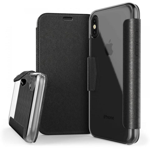 X-doria Apple iPhone XR Book Case Engage Folio - 3X3C1297B | 6950941475914 Black Leather