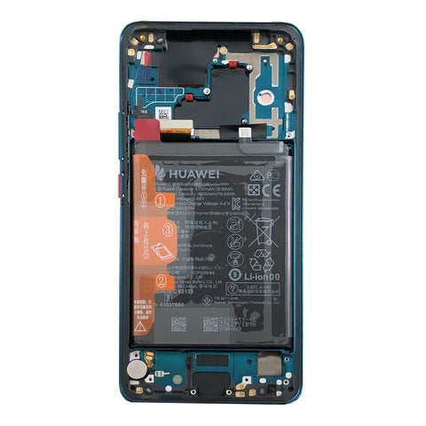 Huawei Mate 20 Pro (LYA-L29) LCD Display + Touchscreen + Frame Incl. Battery and Parts 02352GGB Green
