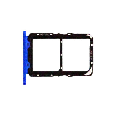 Huawei Nova 5T (YAL-L21)/Honor 20 (YAL-L21) Simcard holder + Memorycard Holder 51661MKM Blue