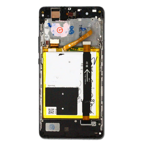 Huawei P9 Lite LCD Display + Complete Housing (Pulled) - Black